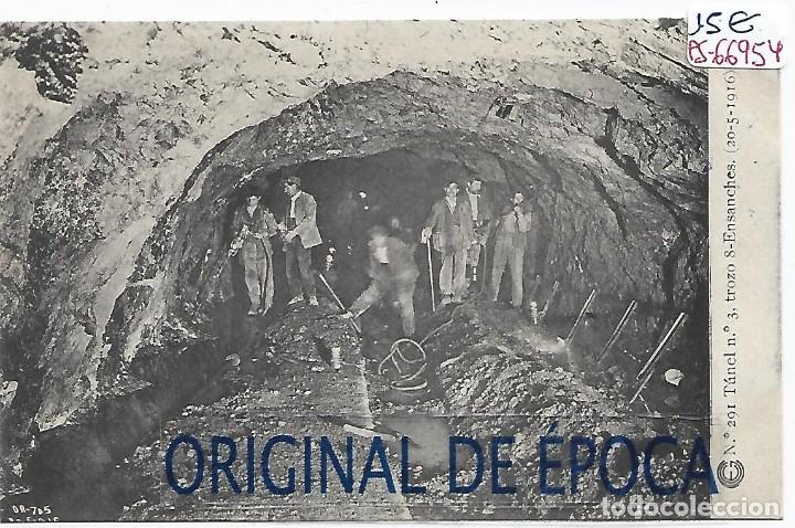 Postkarten: (PS-66954)CATALANA DE GAS Y ELECTRICIDAD N&ordm;291-TUNEL N&ordm;3,trozo 8 - ENSANCHES