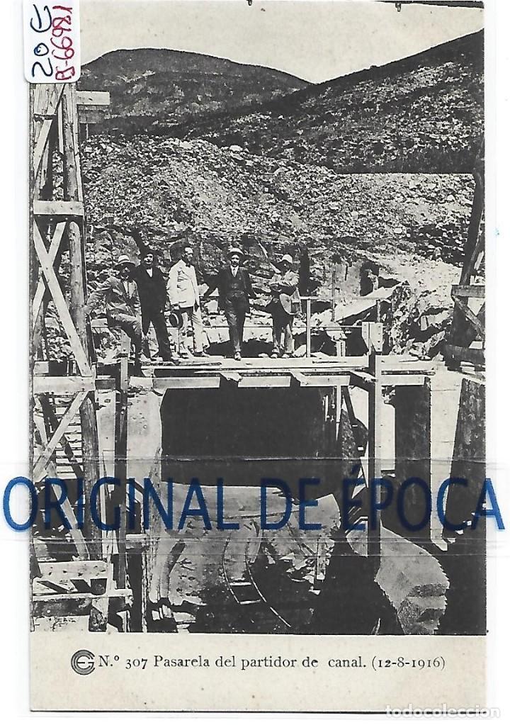 Postkarten: (PS-66981)CATALANA DE GAS Y ELECTRICIDAD N&ordm;307-PASARELA DEL PARTIDOR DE CANAL