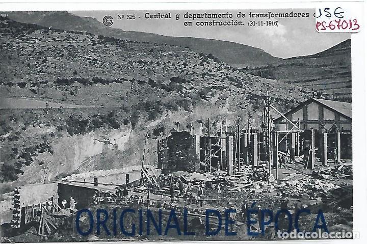 Postcards: (PS-67013)CATALANA DE GAS Y ELECTRICIDAD N&ordm;326-CENTRAL Y DEPARTAMENTO DE TRANSFORMADORES
