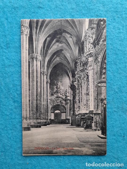 Postales: Zaragoza. La Seo. Una nave. - Foto 1