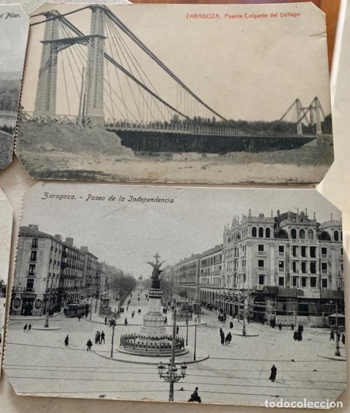 Postales: 12 POSTALES DE ZARAGOZA - SIN CIRCULAR - Foto 3