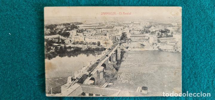 Postales: POSTAL ZARAGOZA (1930s) EL ARRABAL - Foto 1