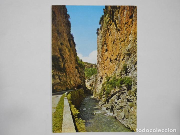 Postales: Valle de Benasque. Congosto del R&iacute;o &Eacute;sera. Ed. Sicilia n. 2