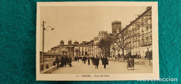 Postales: POSTAL TERUEL - PASEO DEL OBALO - Foto 1