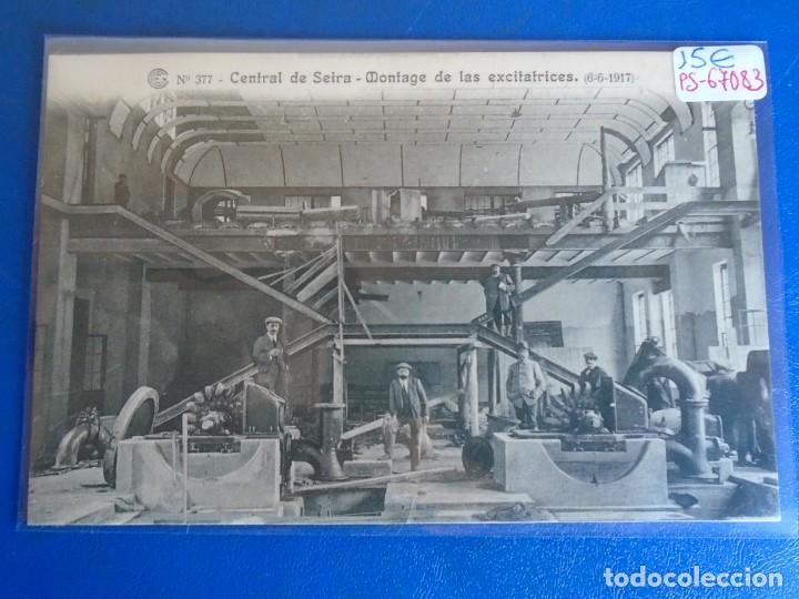 Postales: (PS-67083)CATALANA DE GAS Y ELECTRICIDAD N&ordm;377-CENTRAL DE SEIRA.MONTAGE DE LAS EXCITATRICES