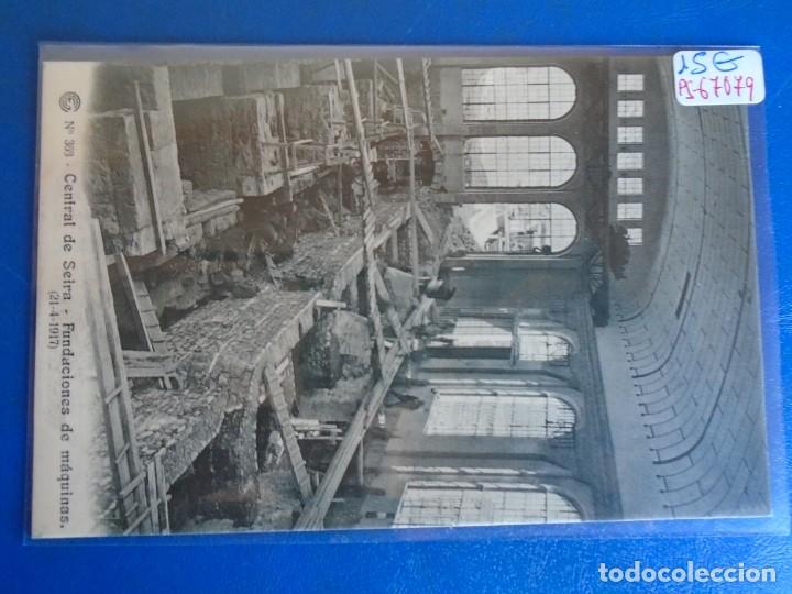 Postales: (PS-67079)CATALANA DE GAS Y ELECTRICIDAD N&ordm;368-CENTRAL SEIRA.FUNDACIONES DE MAQUINAS
