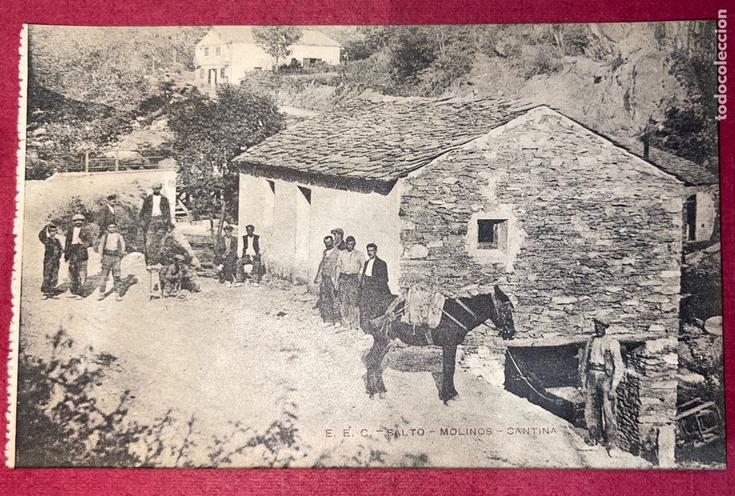 Postales: P-603 Antigua postal de Molinos. Cantina. Sin circular y sin escribir