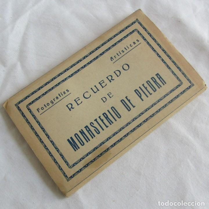 Postais: Recuerdo del Monasterio de Piedra, 10 tarjetas postales, fotograf&iacute;as art&iacute;sticas