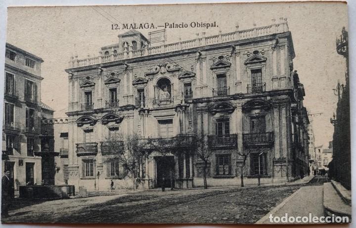 Postales: MALAGA PALACIO OBISPAL - Foto 1