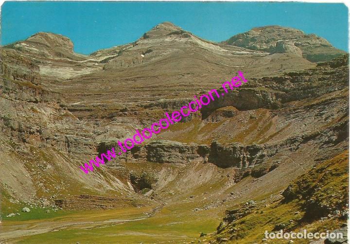 Postales: PARQUE NACIONAL DE ORDESA - PIRINEO ARAGON&Eacute;S - CIRCO DE SOASO - MONTE PERDIDO - A&Ntilde;O 1976