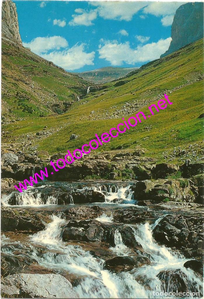 Postcards: VALLE DE A&Ntilde;ISCLO Y FONT BLANCA - PIRINEO ARAGON&Eacute;S (POSTAL SIN CIRCULAR) A&Ntilde;O 1970 APROX.