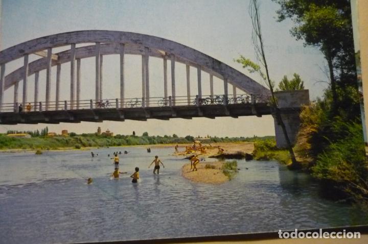 Postcards: postal albalate de cinca puente parcial