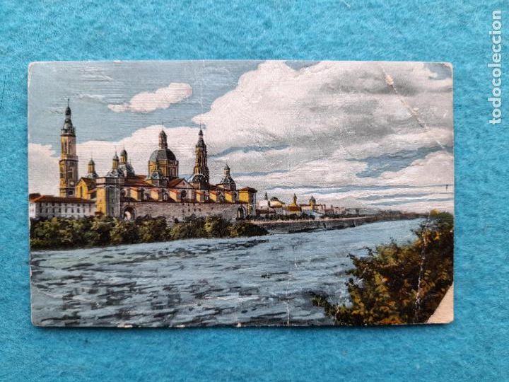 Postales: Zaragoza. El Pilar y R&iacute;o Ebro. - Foto 1