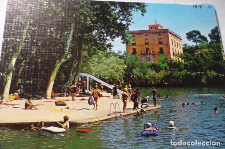 Postcards: POSTAL ALHAMA DE ARAGON-LAGO TERMAS-PALLARES