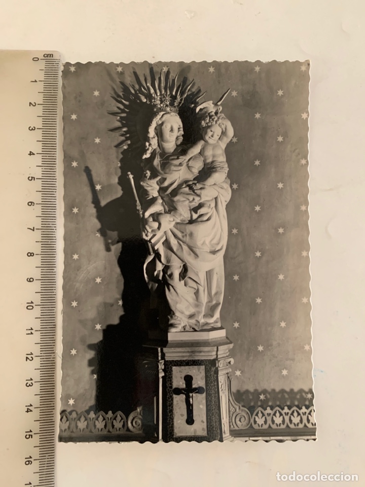 Postcards: POSTAL. STA. MAR&Iacute;A DE VERUELA. IMAGEN DE LA VIRGEN. GARCIA GARRABELLA Y C&Iacute;A. FECHA, 10 AGOSTO 1964.