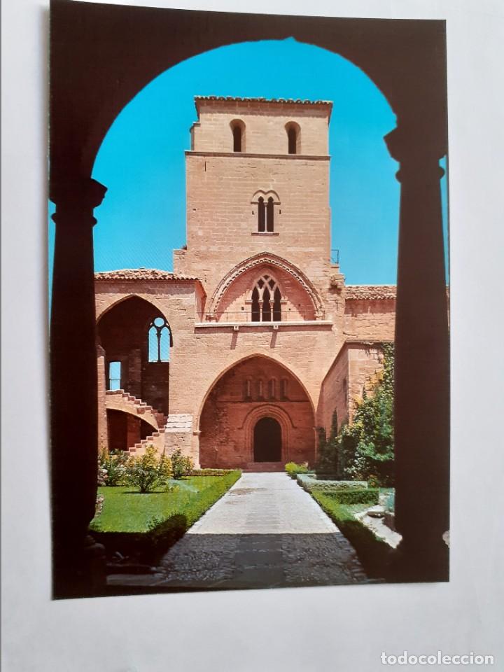 Postales: POSTAL - ALCAÑIZ TERUEL CASTILLO DE LOS CALATRAVOS TORRE DEL HOMENAJE Y PATIO - SICILIA 11 - S/C