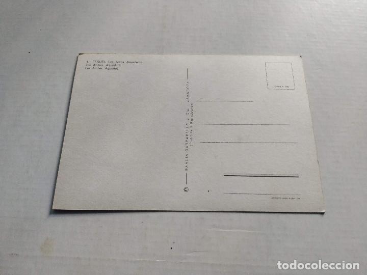 Postales: TERUEL - POSTAL TERUEL - LOS ARCOS - ACUEDUCTO - Foto 2