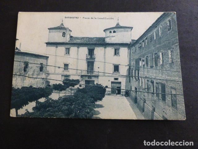 Postales: BARBASTRO HUESCA PLAZA DE LA CONSTITUCION - Foto 1