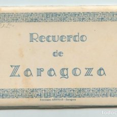 Postales: POSTALES DESPLEGABLE RECUERDO DE ZARAGOZA. Lote 324194348
