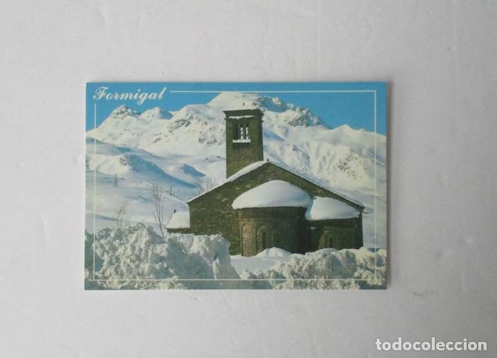 Postales: POSTAL DE FORMIGAL, HUESCA - IGLESIA MOZARABE DE BASARAN - Foto 1