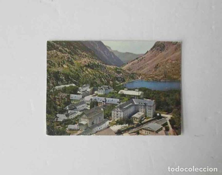 Postales: POSTAL DEL BALNEARIO DE PANTICOSA - VISTA GENERAL, AL FONDO EL LAGO