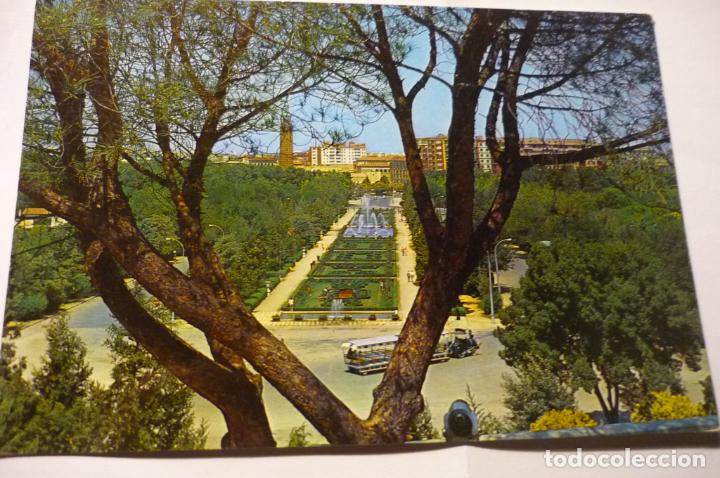 Postales: postal zaragoza.-parque primo de rivera.-parcial