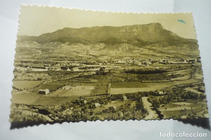 Postales: postal jaca.-general fondo pe&ntilde;a oroel-circulada