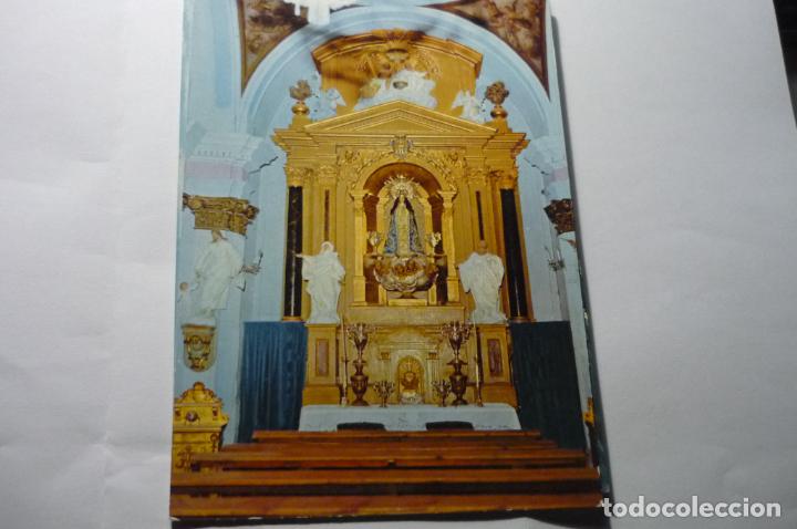 Cartes Postales: postal ejea de llos caballeros.-capilla purisima concepcion iglesia s.salvador escrita