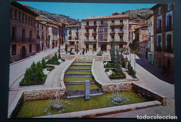 Postales: Daroca, Plaza, postal sin circular de los a&ntilde;os 60 - Foto 1