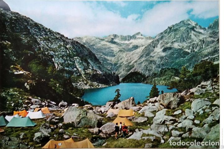 Cartes Postales: Pirineos Centrales. 1490 Lago Negro. A. Campa&ntilde;&aacute;. Nueva. Color