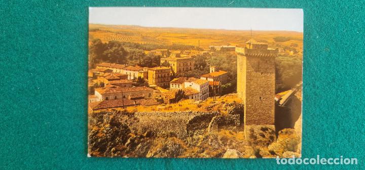 Postales: POSTAL ALHAMA DE ARAGON (1984) CASTILLO Y VISTA PARCIAL