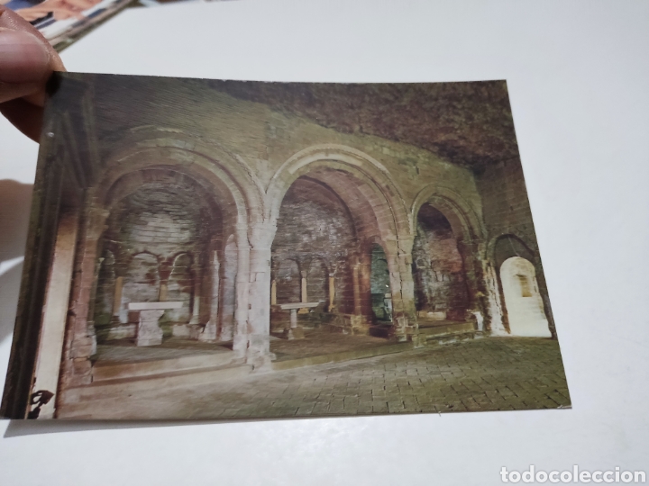 Cartes Postales: Postal San Juan de la Pe&ntilde;a iglesia rom&aacute;nica