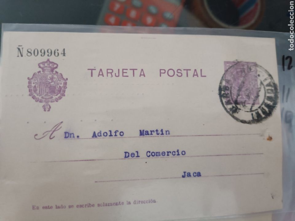 Postales: Tarjeta postal 1927 Alfonso 13 - Foto 1