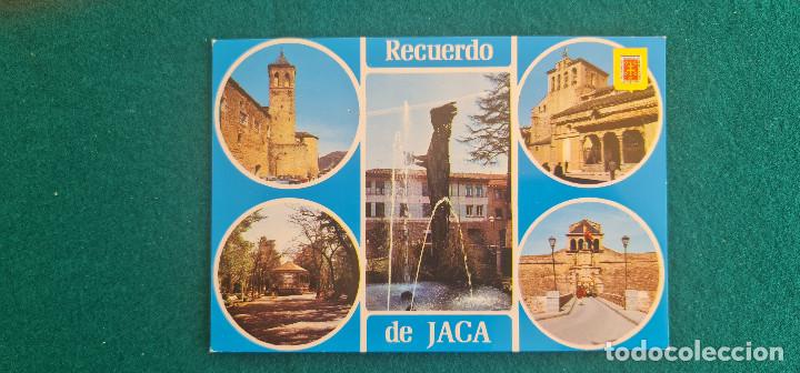 Postales: POSTAL JACA - DIVERSOS ASPECTOS - Foto 1