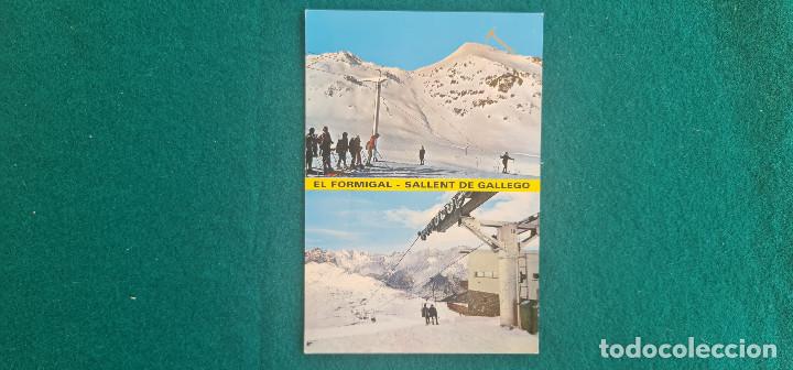 Postales: POSTAL SALLENT DE GALLEGO - ESTACION DE FORMIGAL