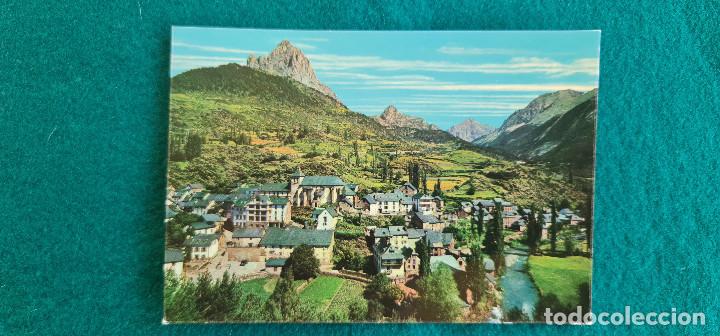 Postales: POSTAL SALLENT DE GALLEGO (1977) VISTA GENERAL