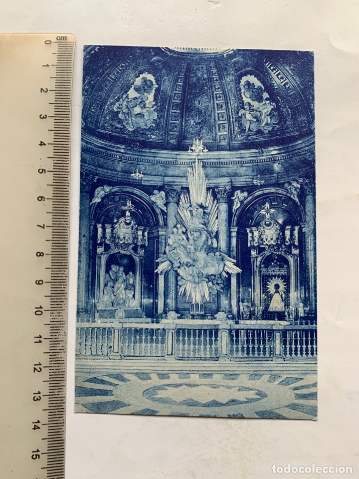 Postales: POSTAL. ZARAGOZA. INTERIOR DE LA CAPILLA DEL PILAR. - Foto 1