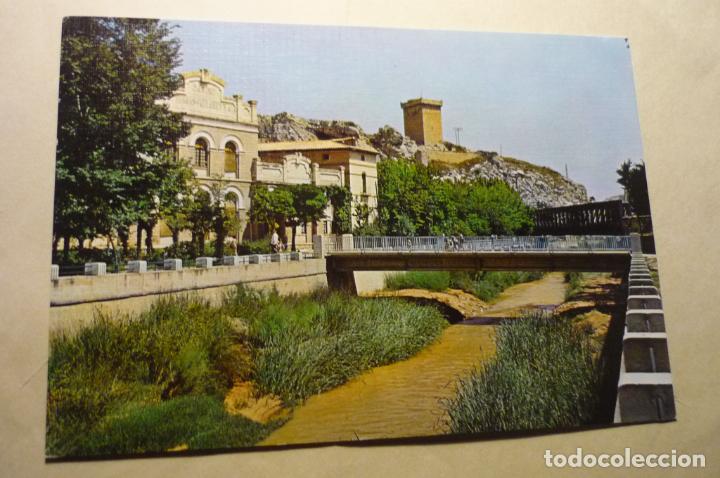 Postales: postal alhama de aragon-casino termas pallares rio y castillo