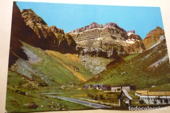 Postales: postal canfranc campamento rio seta garganta ainsa circulada