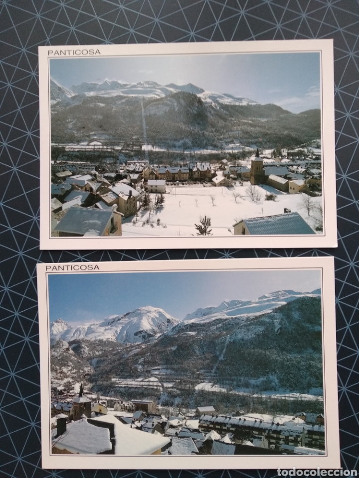 Postales: lote 2 postales de Panticosa a&ntilde;o 1994 BPAN 9 y 46