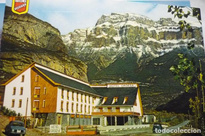 Postales: postal ordesa hotel-y mondarruego fondo