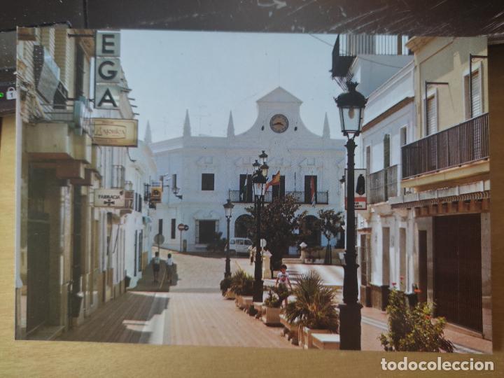 Postales: CARTAYA CALLE PRINCIPAL AYUNTAMIENTO ESTUDIOS HARETON ANIMADA