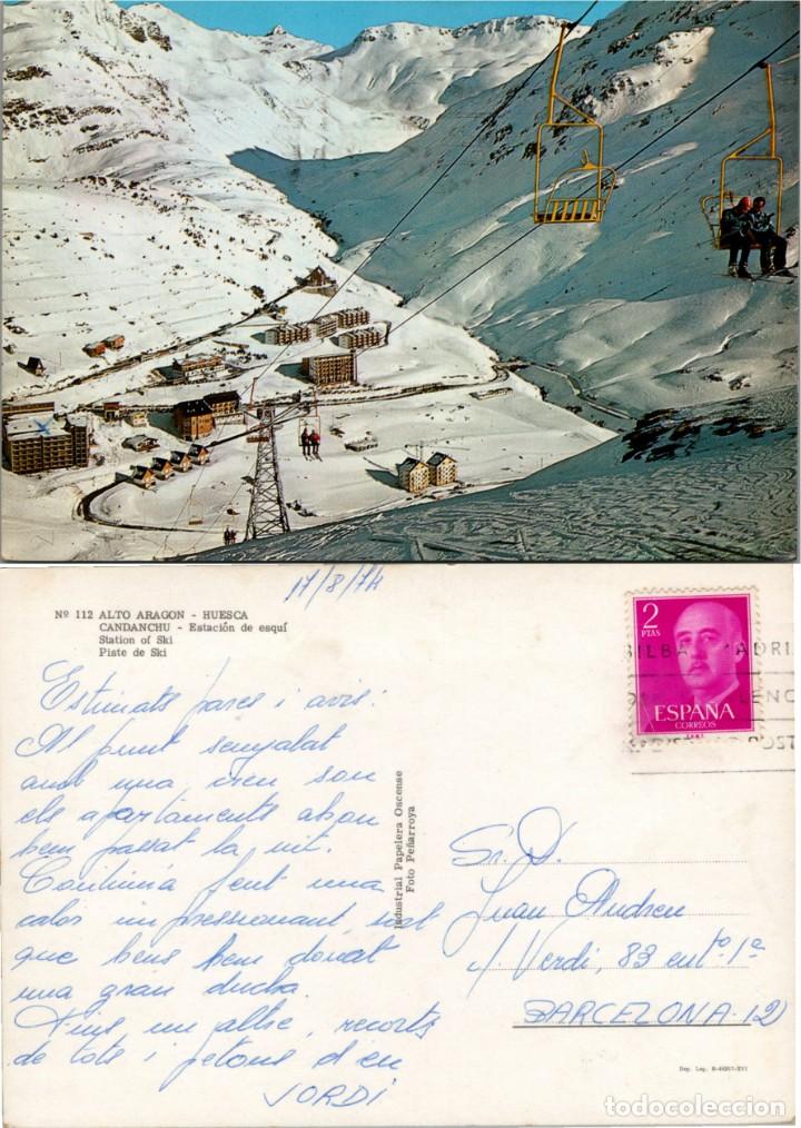 Cartes Postales: Candanch&uacute; - Estaci&oacute;n de esqu&iacute; - Foto Pe&ntilde;arroya n&ordm; 112 - 150x105mm