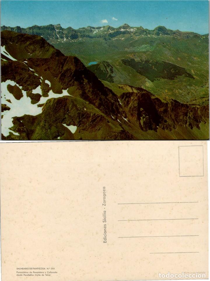 Postkarten: Balneario de Panticosa (Huesca) - Panor&aacute;mica de Panticosa y - Ed. Sicilia n&ordm; 544 - 150x105mm. aprox.