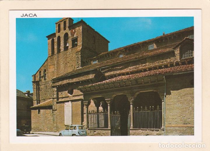 Postales: JACA (HUESCA). FACHADA CATEDRAL - Foto 1