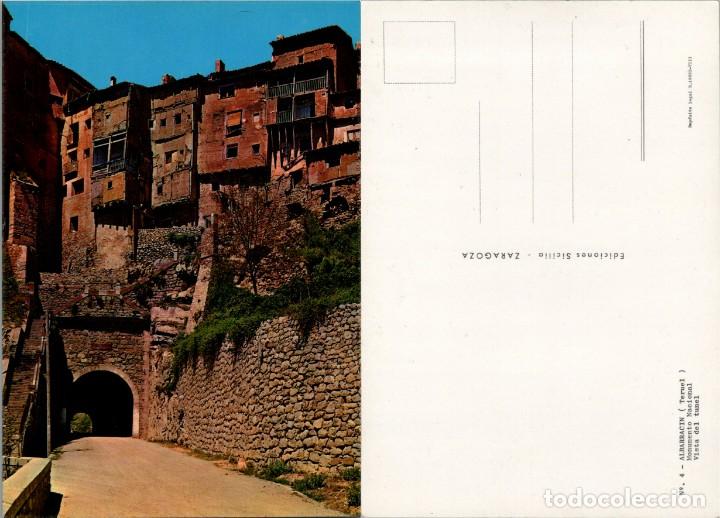 Postales: Albarrac&iacute;n (Teruel) - Vista del T&uacute;nel - Ed. Sicilia n&ordm; 4 - 150x105mm. aprox.