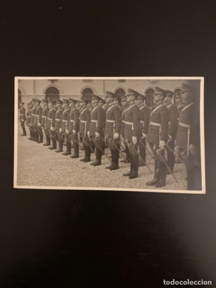 Postales: 5 - tarjeta postal militar fotograf&iacute;a Marin Chivite Desfile Cadetes A&ntilde;os 40 Zaragoz