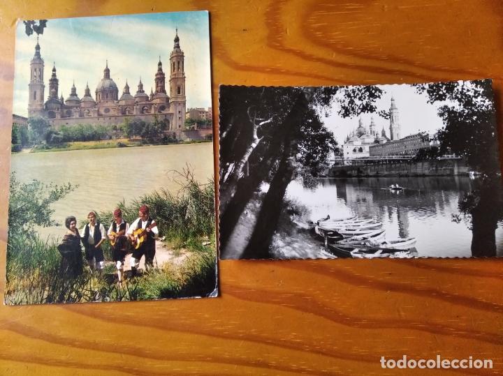 Postales: 2 POSTALES ZARAGOZA - Foto 1