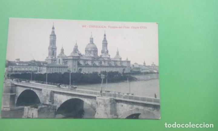 Postales: ZARAGOZA POSTAL ANTIGUA ,BLANCO Y NEGRO - Foto 1
