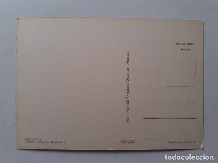 Postales: POSTAL - HUESCA CATEDRAL - OSCENSE 2011 - S/C - Foto 2